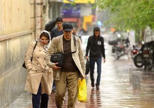 تداوم رگبار باران در ۱۴ استان طی امروز و فردا/ وزش باد و گردوخاک در نوار شرقی و مرکز کشور