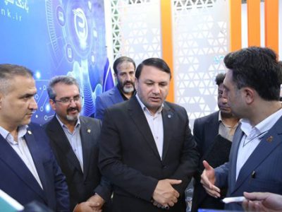 بازدید مدیرعامل بانک سپه از نمایشگاه صنعت مالی