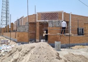 احداث ساختمان بخشداری جولکی آغاجاری ۸۵ درصد پیشرفت فیزیکی دارد