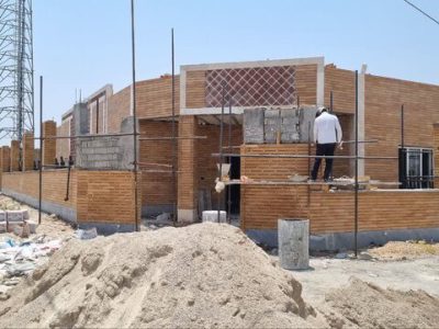 احداث ساختمان بخشداری جولکی آغاجاری ۸۵ درصد پیشرفت فیزیکی دارد