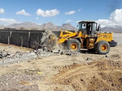 بیش از ۱۴ هزار متر مربع از اراضی ملی اهواز رفع تصرف شد