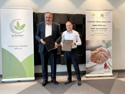 آغاز صادرات محصولات ملی شیمی کشاورز به ارمنستان