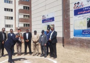 پروژه مبلمان شهری سایت طرح نهضت ملی مسکن آرمانشهر زاهدان احداث میشو