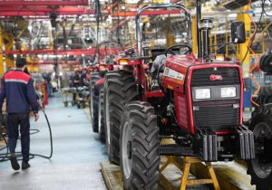 افزایش تولید روزانه تراکتورسازی از ۸۰ به ۱۶۰ دستگاه جهت تضمین امنیت غذایی کشور