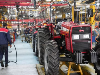 افزایش تولید روزانه تراکتورسازی از ۸۰ به ۱۶۰ دستگاه جهت تضمین امنیت غذایی کشور