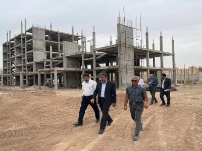 بررسی روند پیشرفت طرح نهضت ملی مسکن اهواز