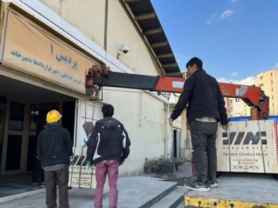 ورود ۱۰۱ دستگاه آسانسور به انبار تجهیزات شرکت عمران