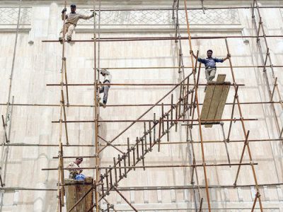 قطع بیمه کارگران ساختمانی