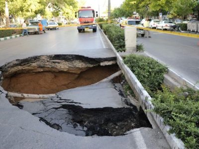 فاجعه فرونشست ۴۰۰ شهر را تهدید می کند