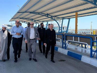 بازدید مدیرکل بازرسی هرمزگان از بندر شهید حقانی