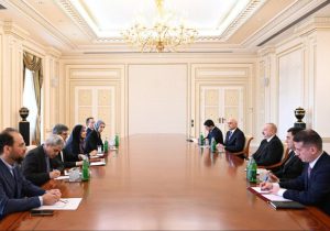 رایزنی فرزانه صادق با الهام علیاف در باکو