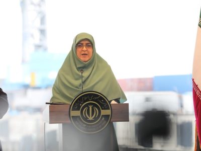 شانزدهمین نشست خبری سخنگوی دولت در بندر کاسپین منطقه آزاد انزلی برگزار شد