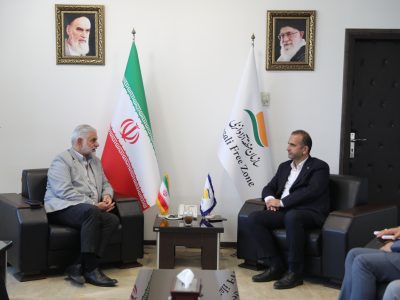 دیدار رئیس اتاق بازرگانی گیلان با مدیرعامل سازمان منطقه آزاد انزلی برگزاری نمایشگاه بینالمللی فرصتهای سرمایهگذاری و توانمندیهای صادراتی استان گیلان در دستور کار قرار گرفت