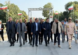 بازدید مسرور از اراضی مستعد ایجاد منطقه آزاد مشترک میان ایران و آذربایجان