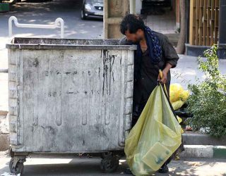 شیراز ، سرهای فرو رفته در زباله را تاب نیاورد