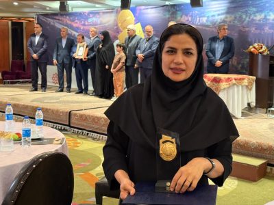 نشان طلایی شهروندی به خبرنگار شهر مردم رسید